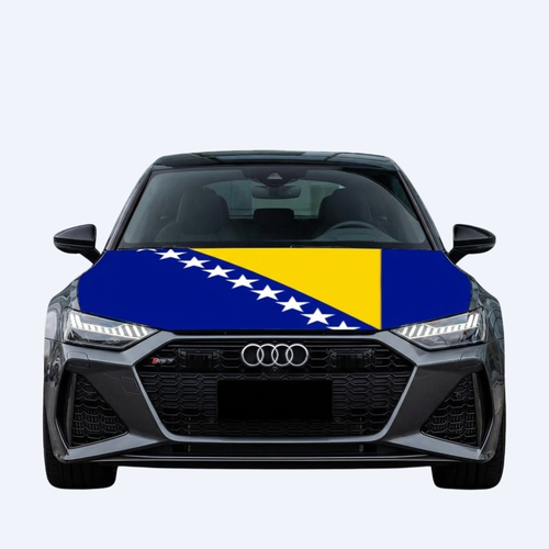 Bosnia and Herzegovina Flag Car Cover – For All Cars