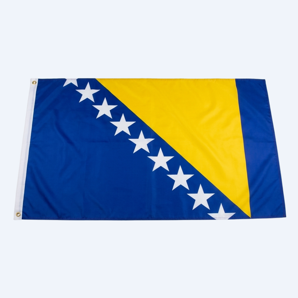 Bosnia and Herzegovina Hanging Flag