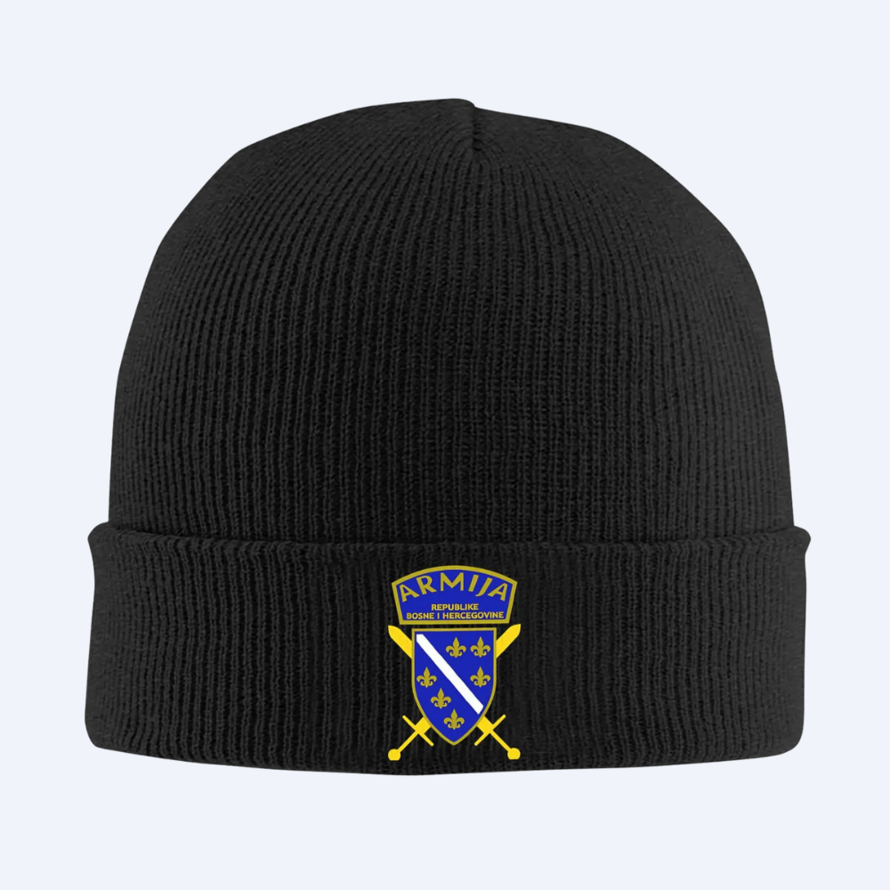 Army of Bosnia & Herzegovina Knit Beanie – Honor the Legacy, Stay Stylish