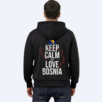 Keep Calm And Love Bosnia Hoodie – Wear Your Bosnian Pride Every Day