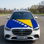 Bosnia and Herzegovina Flag Car Cover – For All Cars