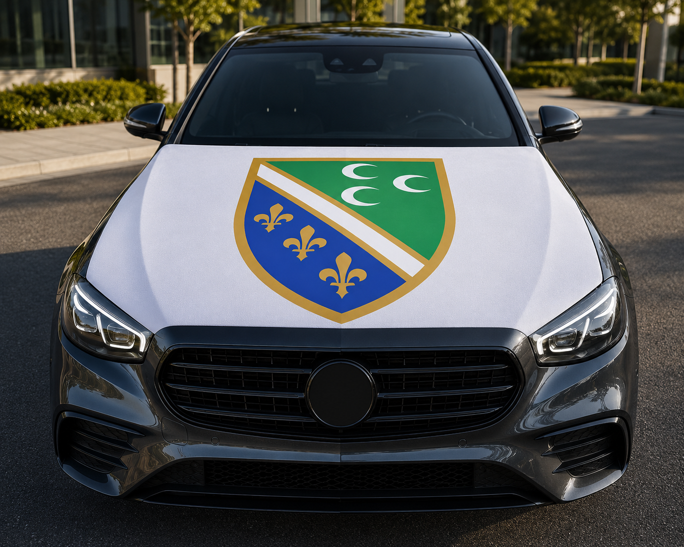 Sandžak Flag Car Cover – For All Cars