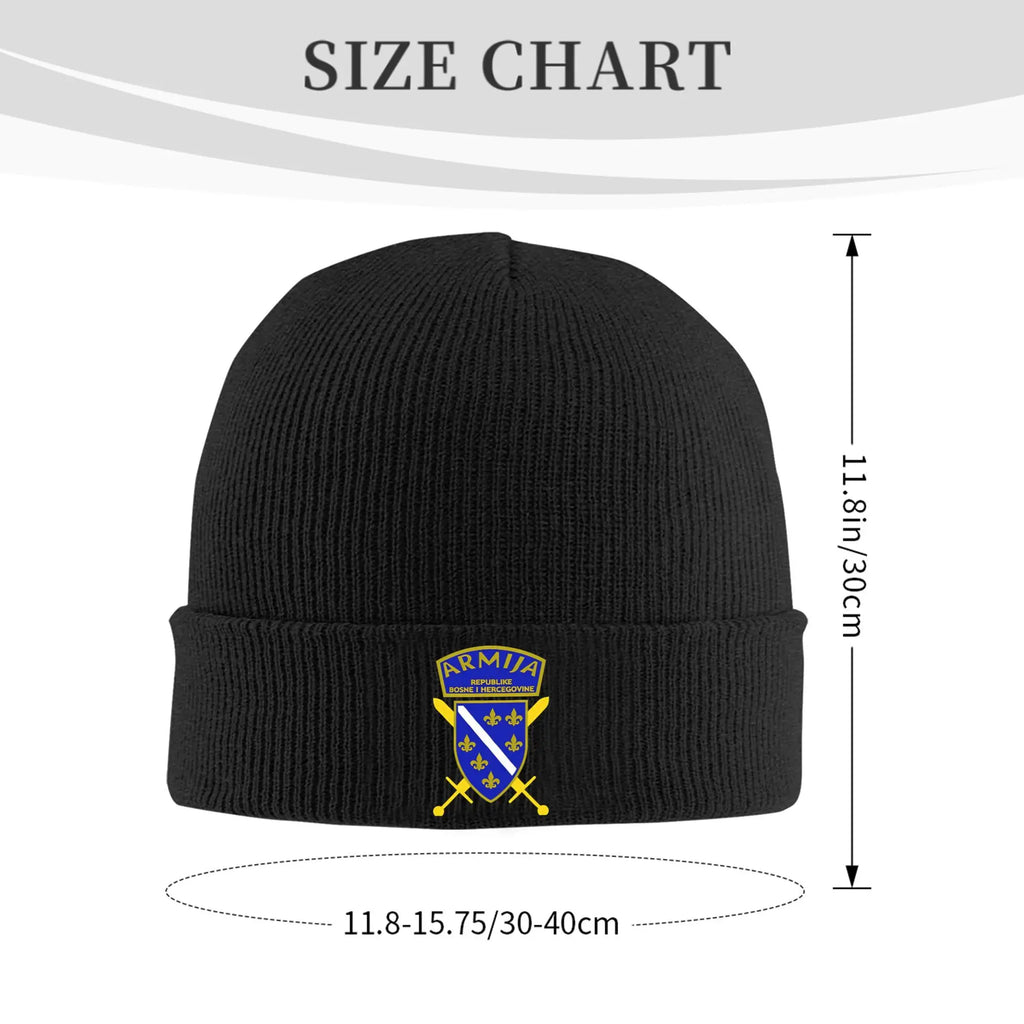 Army of Bosnia & Herzegovina Knit Beanie – Honor the Legacy, Stay Stylish
