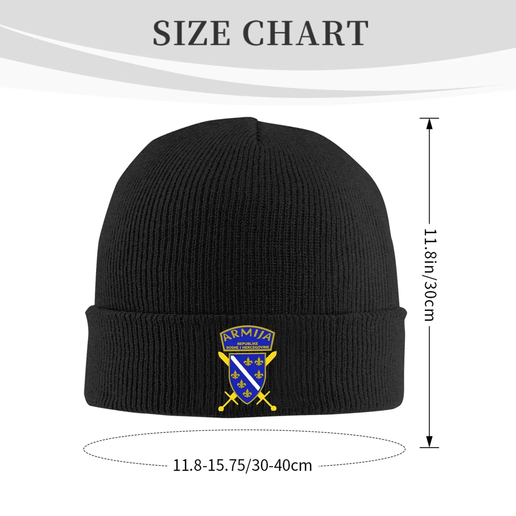 Army of Bosnia & Herzegovina Knit Beanie – Honor the Legacy, Stay Stylish
